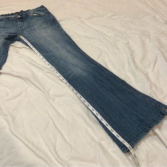 7FAMK A-Pocket Embellished Pocket Flare Jean size 29 - Picture 9 of 12